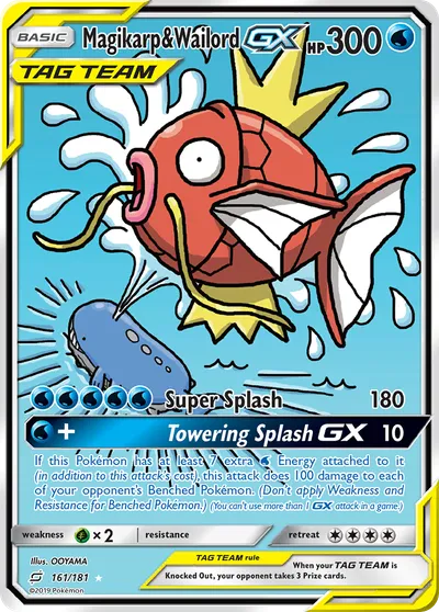 Magikarp e Wailord GX